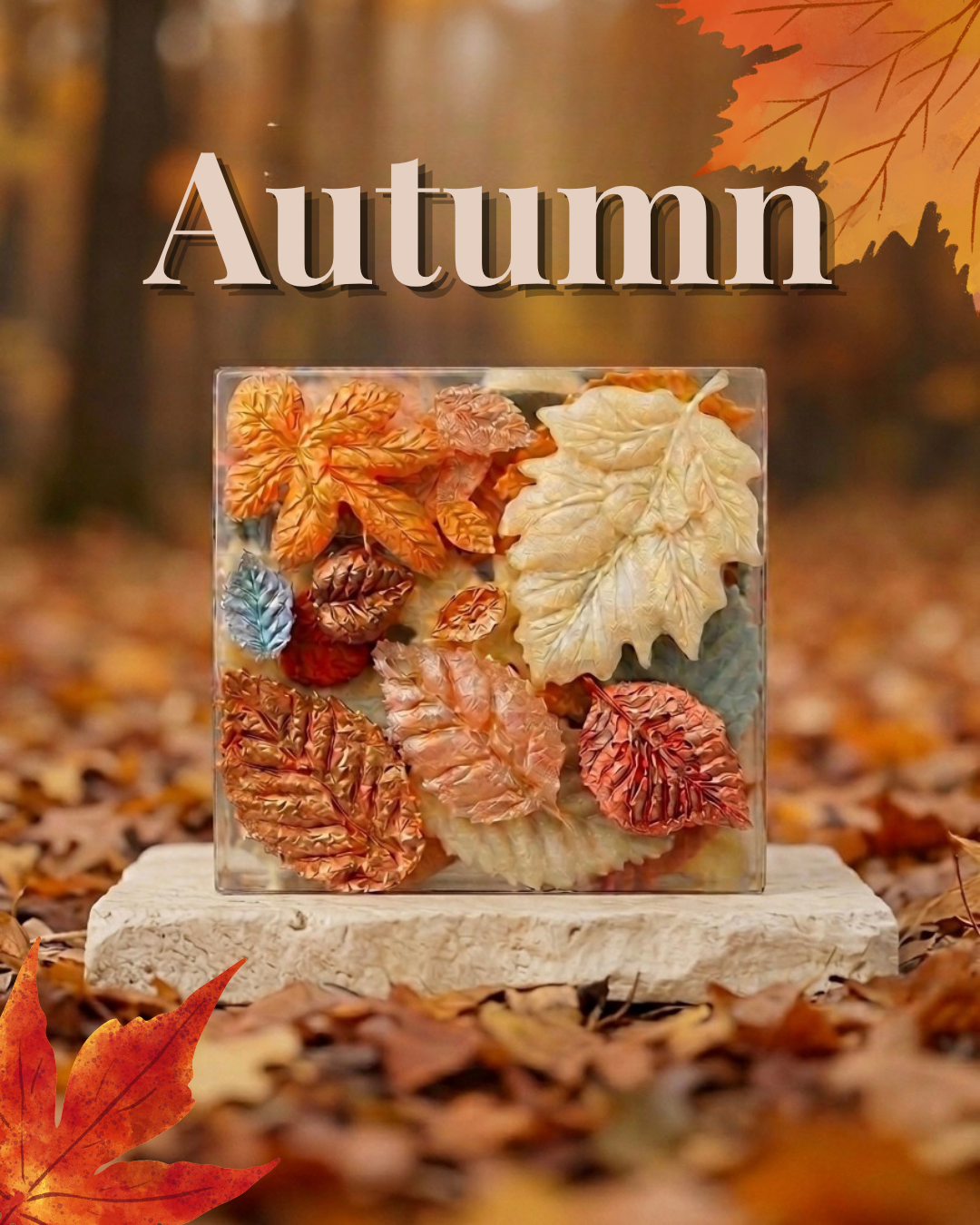 Four Seasons Handcrafted Nature Inspired Bar Soap